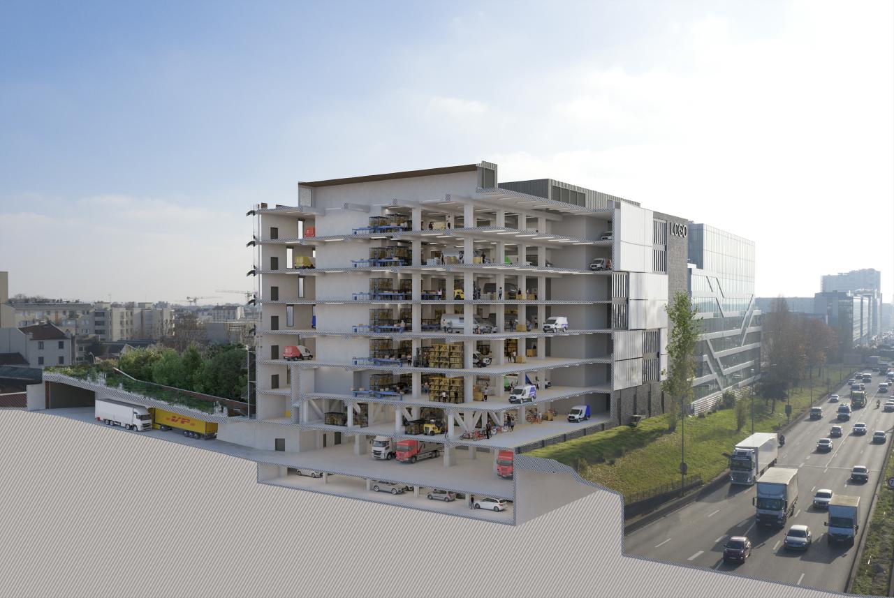 Local d'activité Bagnolet 39409m² Location local d'activité Bagnolet Seine-Saint-Denis OLACT2309119 1